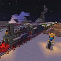 Игра Майнкрафт Поезда онлайн