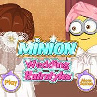 Игра Миньоны: свадебные прически онлайн