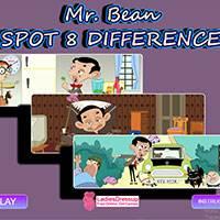 Игра Мистер Бин: пятно 8 разница онлайн