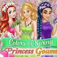 Игра Модная коллекция выпускных платьев от принцесс онлайн