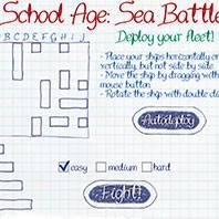 Игра Морской бой для детей онлайн
