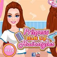 Игра Новая прическа для принцессы