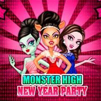 Игра Новогодняя вечеринка Монстер Хай онлайн