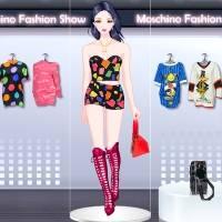 Игра Одевалка для девочек - новая коллекция Moschino онлайн