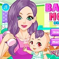 Игра Одевалка мамы и малыша онлайн