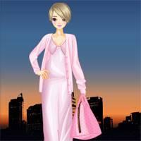 Игра Одевалка: Розовый мир онлайн