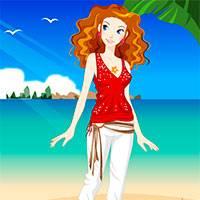 Игра Одевалки на пляже онлайн