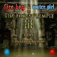 Игра Огонь и Вода 6: Возвращение в Лесной Храм