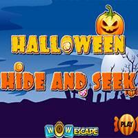 Игра Онлайн прятки на Хэллоуин онлайн