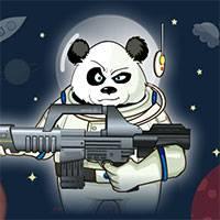 Игра Панда против пришельцев онлайн