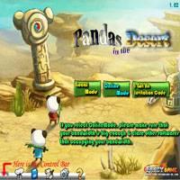 Игра Панды в пустыне онлайн