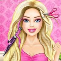 Игра Для девочек: Парикмахерская Барби онлайн