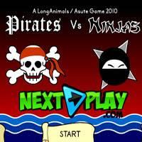 Игра Пираты Карибского моря против ниндзя онлайн