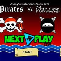 Игра Пираты против Ниндзя онлайн