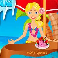 Игра Плохое мороженое на пляже онлайн