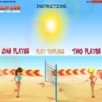 Игра Пляжный волейбол онлайн