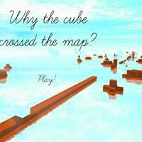 Игра Почему кубик пересекает карту? онлайн