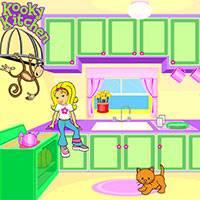 Игра Полли покет безделье на кухне онлайн