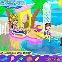 Игра Полли вечеринка в бассейне онлайн