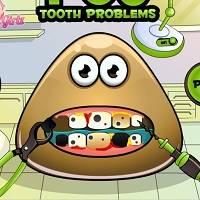 Игра Поу лечит зубы у стоматолога онлайн