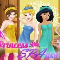 Игра Принцессы Диснея в спа-салоне онлайн