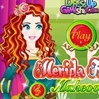 Игра Принцесса мерида макияж для лица онлайн