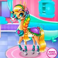 Игра Радужный пони в салоне красоты онлайн