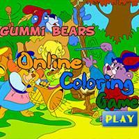 Игра Раскраски Мишки Гумми Бер онлайн