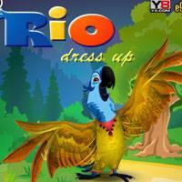 Игра Создай своих птичек Рио онлайн