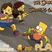 Игра Симпсоны: Барт против хулиганов онлайн