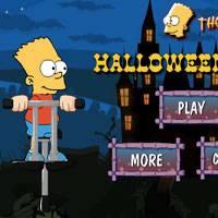 Игра Симпсоны: Хэлуинские прыжки онлайн