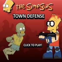 Игра Симпсоны против зомби онлайн