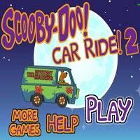 Игра Скуби Ду гоняет на автобусе онлайн