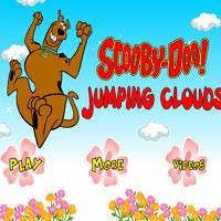 Игра Скуби Ду прыгает по облакам онлайн