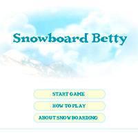 Игра Сноубордистка Бетти онлайн