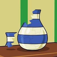 Игра Собери разбитую вазу онлайн