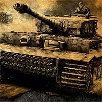 Игра Соревнование танков на троих онлайн