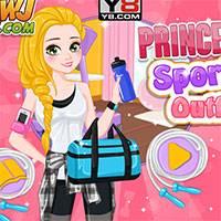 Игра Спортивная принцесса онлайн