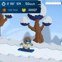 Игра Спуск на сноуборде онлайн
