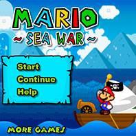 Игра Супер Марио: морское сражение онлайн