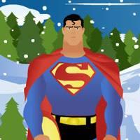 Игра Супермен на сноуборде онлайн