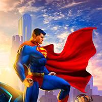 Игра Супермен помогает детям онлайн