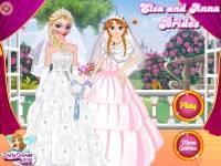 Игра Свадьба Анны и Эльзы онлайн