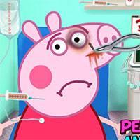 Игра Свинка Пеппа в больнице онлайн