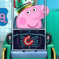 Игра Свинка Пеппа попала ко врачу онлайн