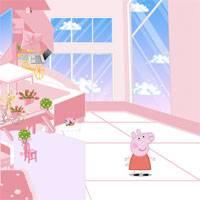Игра Свинка Пеппа строит дом онлайн