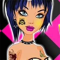 Игра Татуировки Барби эмо онлайн