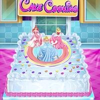 Игра Торт для принцесс Диснея онлайн