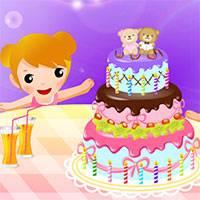 Игра Торт на день рождения онлайн