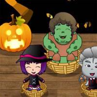 Игра Уход за малышами в Хеллоуин онлайн